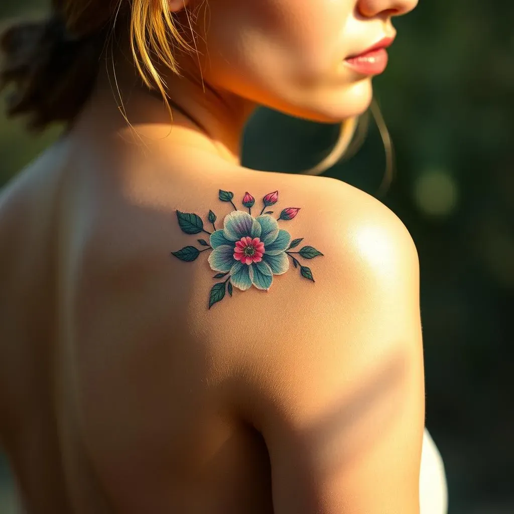 Powerful Upper Shoulder Tattoos for Females: Ideas & Inspo
