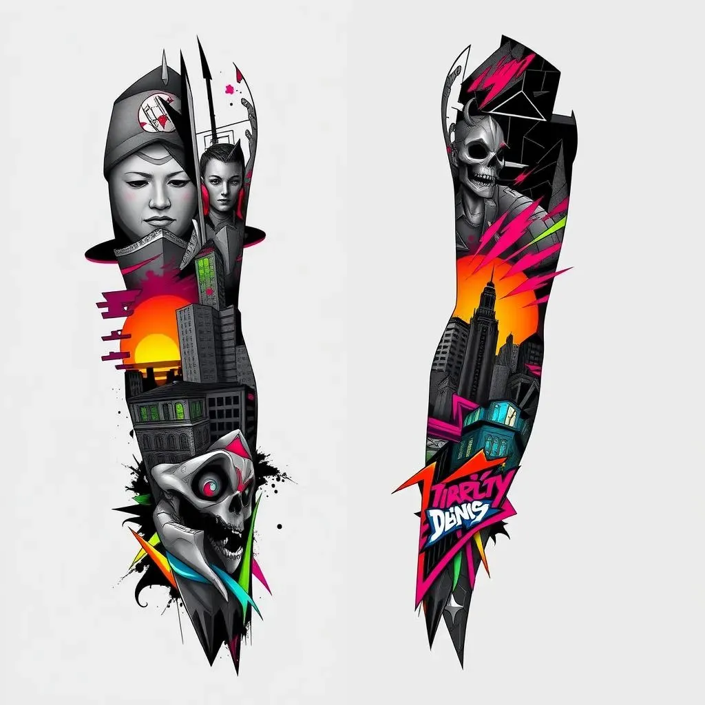 Urban Tattoo Sleeve Ideas: Finding Your Perfect Design