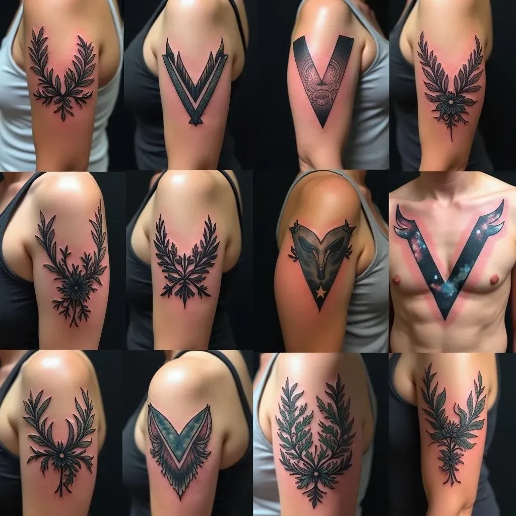 V Tattoo Ideas and Meaning: Personalizing Your Ink