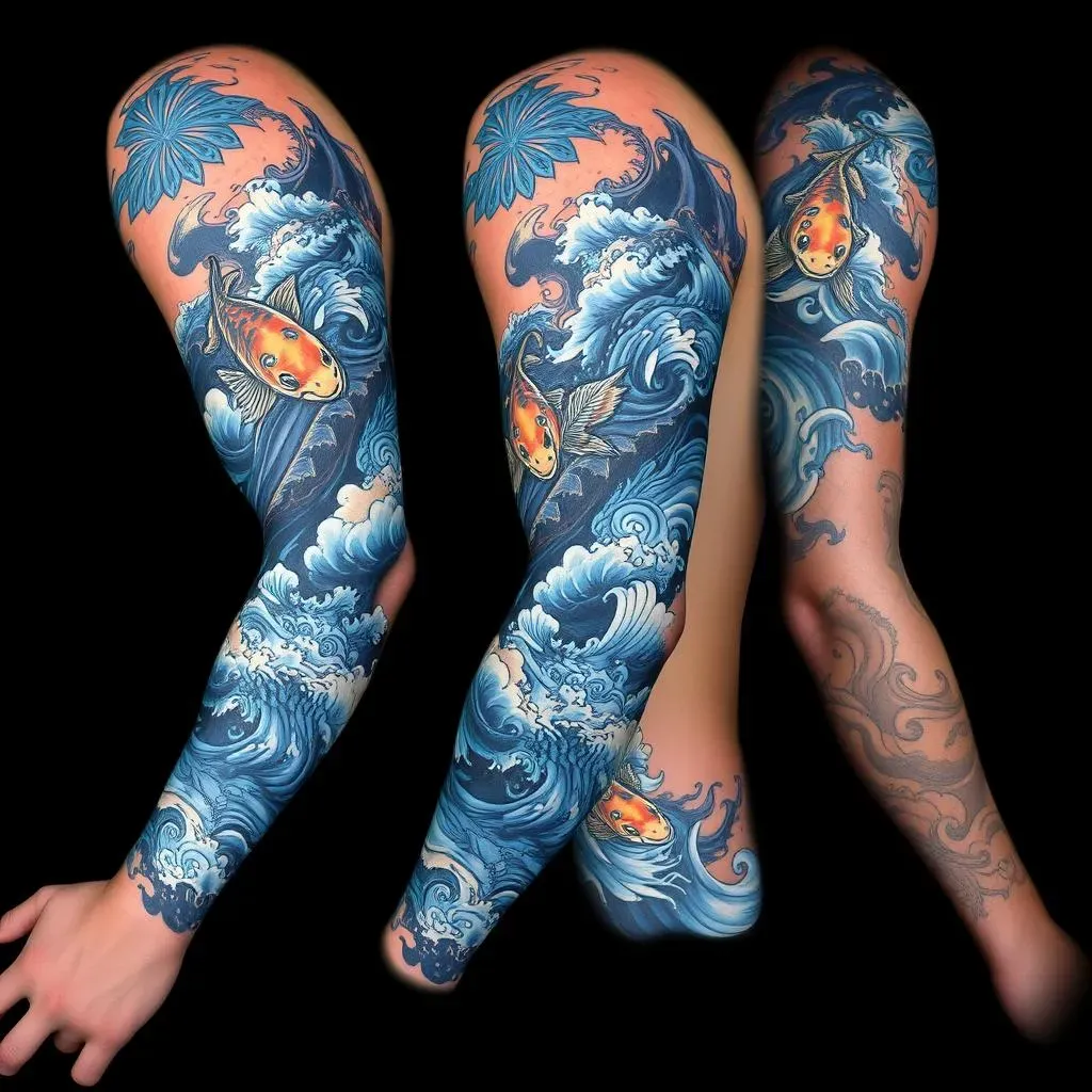 Amazing Water Sleeve Tattoo Ideas: Discover Your Next Ink!