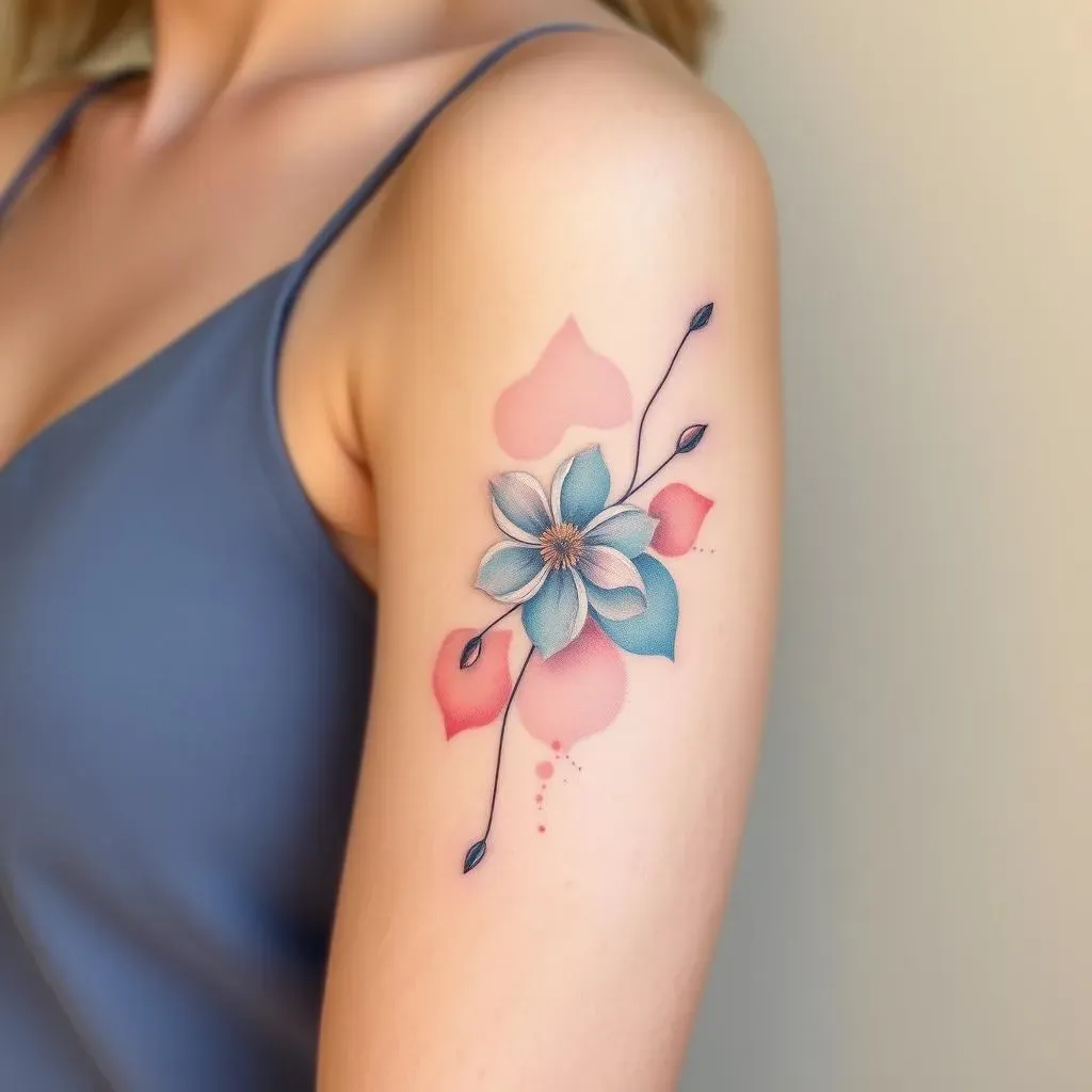 Amazing Watercolor Abstract Tattoos for Women