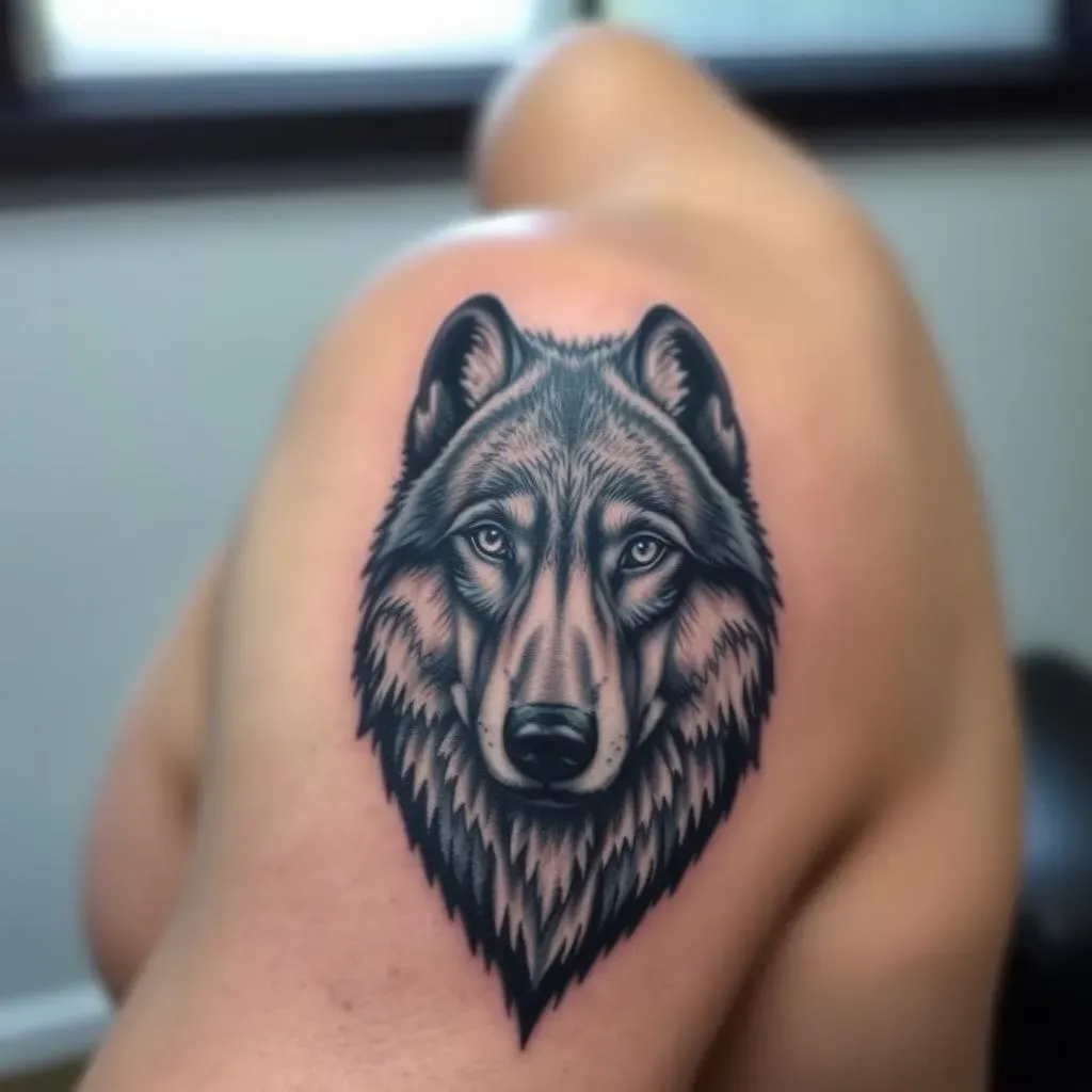 Why a Shoulder Wolf Tattoo? Meaning and Symbolism