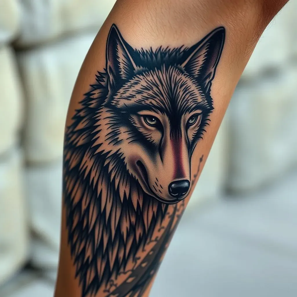 Why a Wolf Leg Tattoo? Exploring the Symbolism
