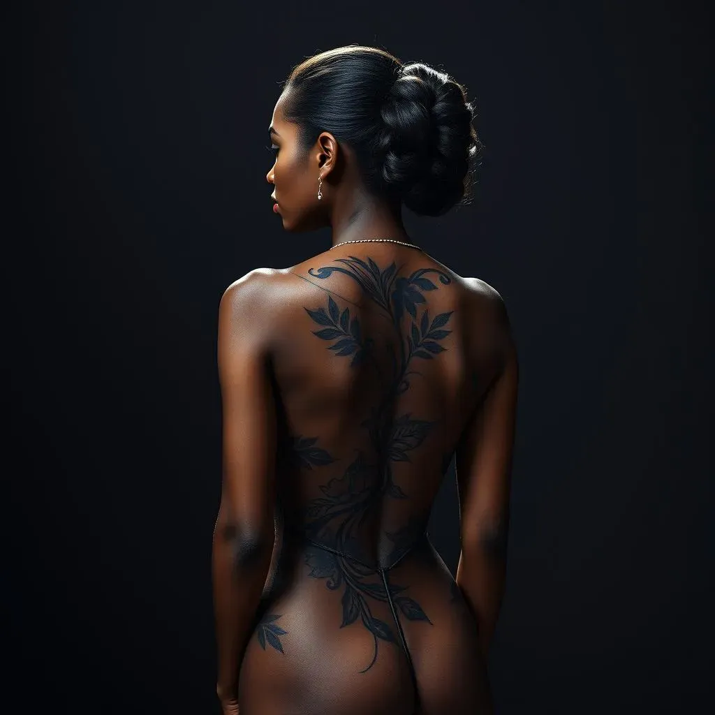 Why Back Tattoos Are Awesome for Black Women