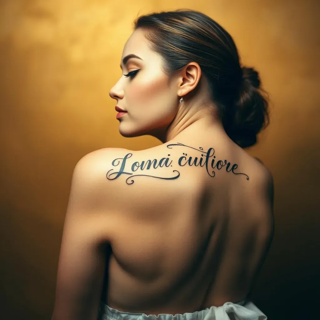 Why Choose a Back Tattoo for a Name?