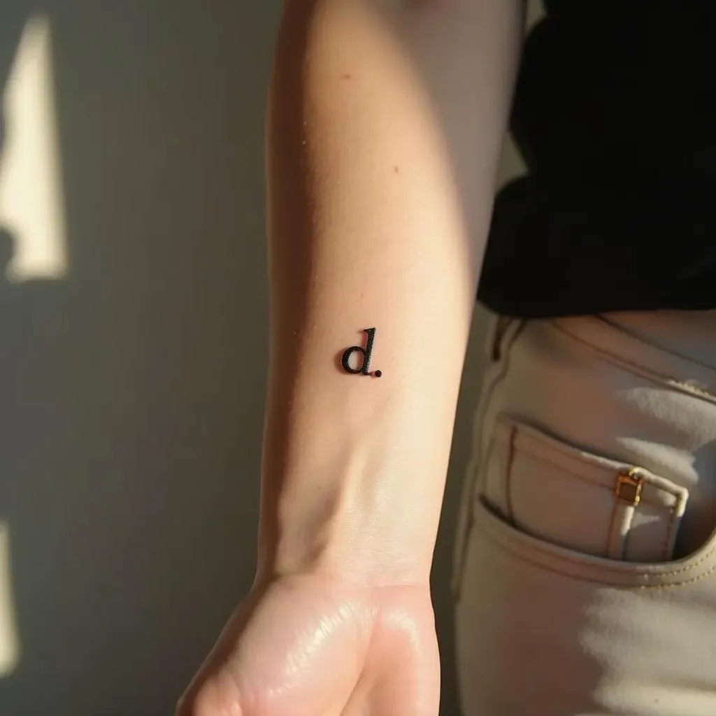 Why Choose a Small 'd' Tattoo?