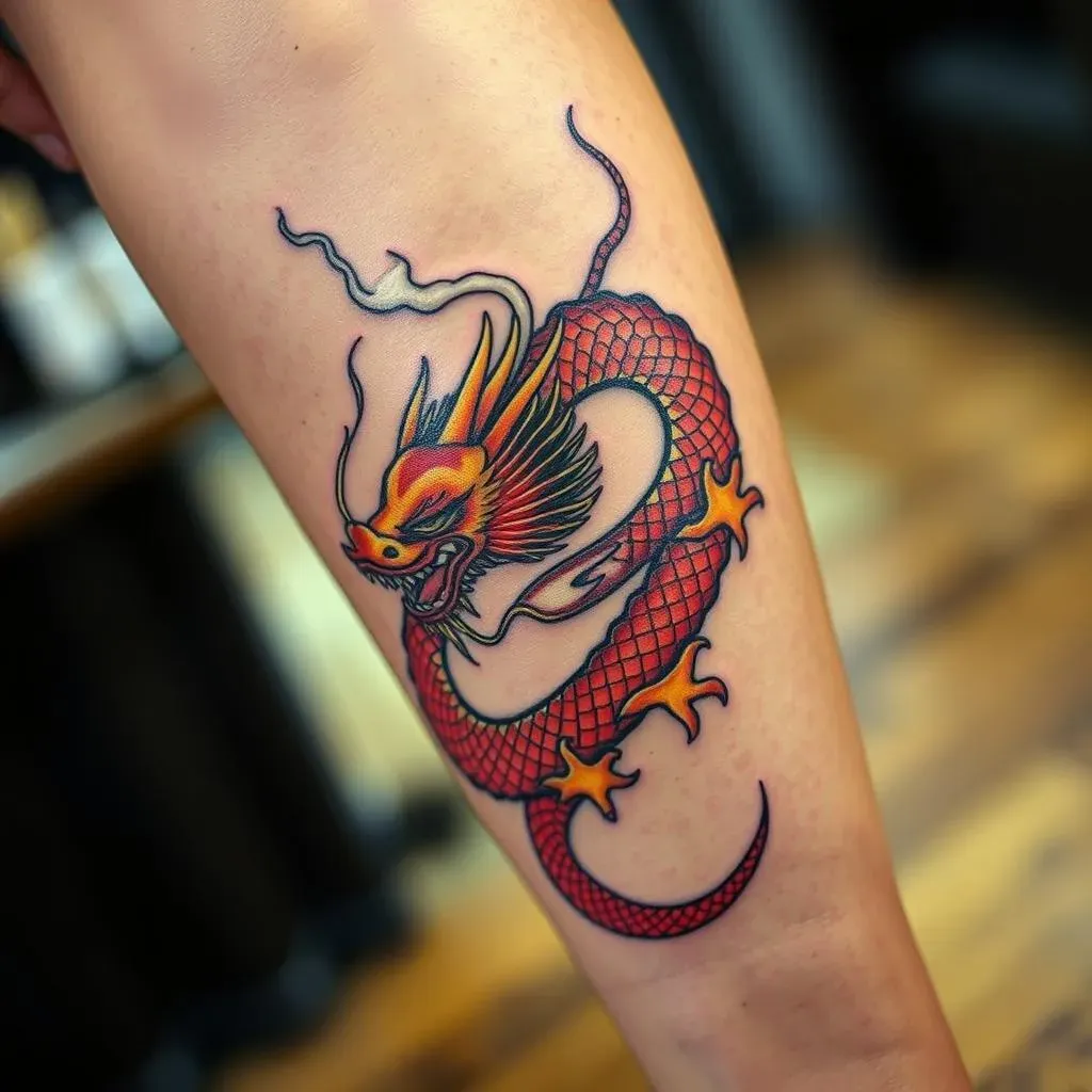 Why Dragon Leg Tattoos Are a Timeless Choice for Women
