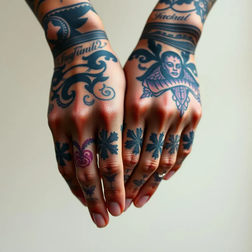 Why Hand Tattoos Are Having a Moment