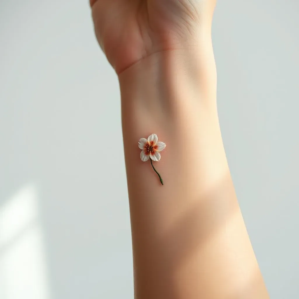 Why Small Flower Tattoos Are a Great Choice