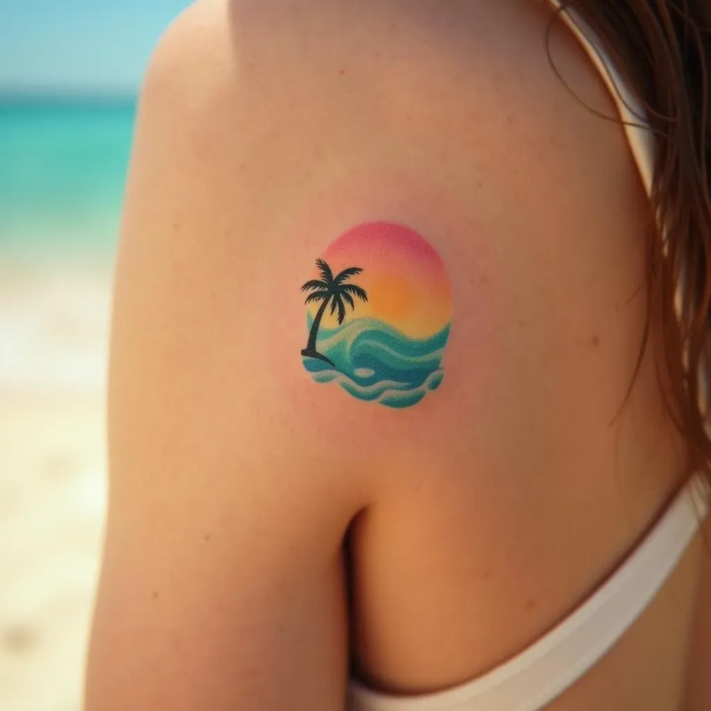 Why Small Tropical Tattoos Are a Big Trend