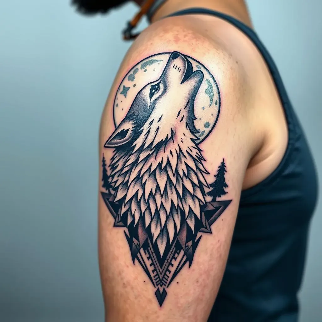 Why Wolves? Exploring the Meaning Behind Upper Arm Wolf Tattoos