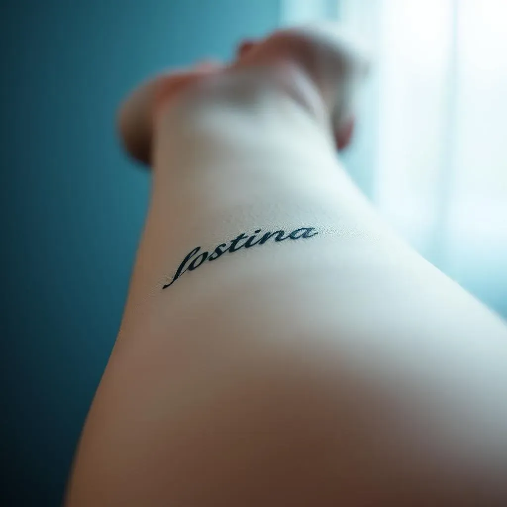 Word Tattoos: Small but Mighty Statements